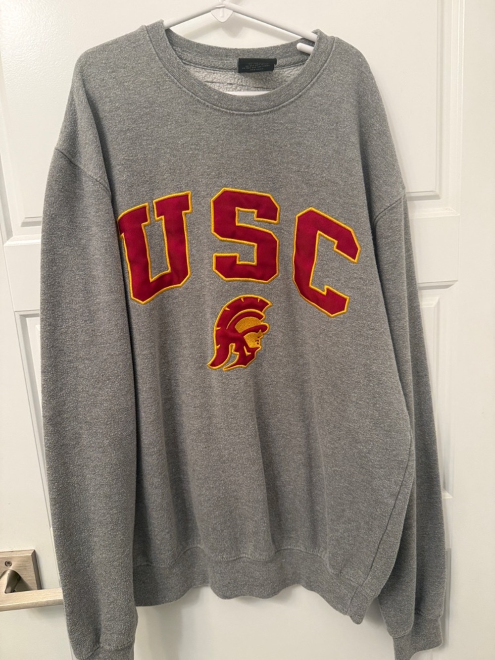 USC Grey Crewneck Sweatshirt